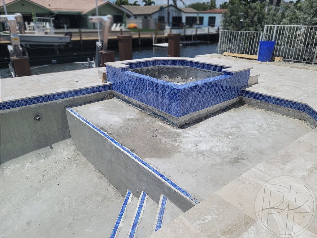Stunning waterline tile