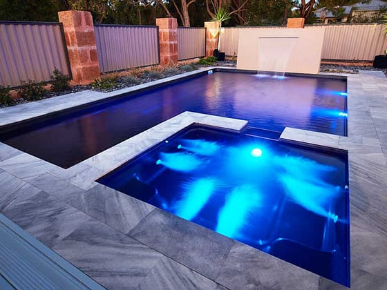 Custom Modern Pool Spa