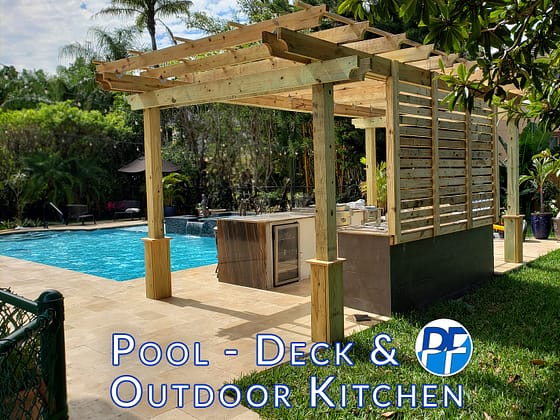 Complete Backyard Renovation - Outdoor Kitchen