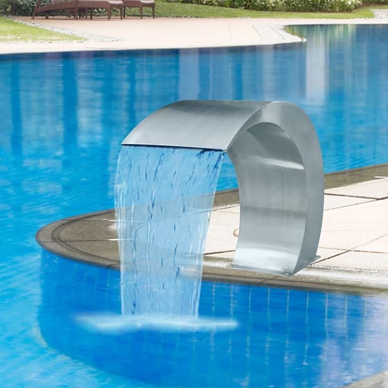 Modern Steel Waterfall Idea