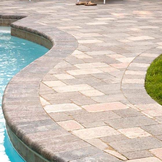 Stone Pool Deck Pavers & Coping